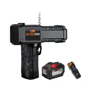 CM BatteryStar battery powered hoist with battery and remote