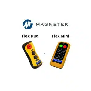 comparing the Magnetek Flex Duo transmitter and the Flex Mini