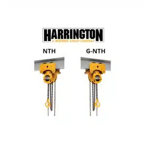 Harrington Series NTH and G-NTH hand chain hoists compared