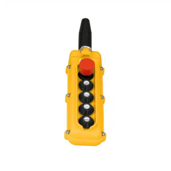 Magnetek SBN 5-Button Pendant Single-Speed E-Stop (Rotate to Release)