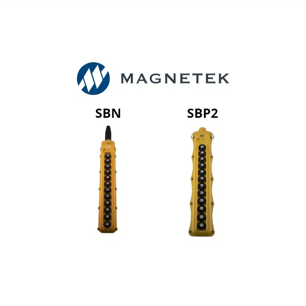 magnetek sbn and sbp2 pendant stations comparison